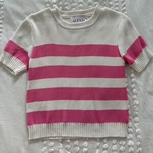 Alexia Admor Knit striped shirt